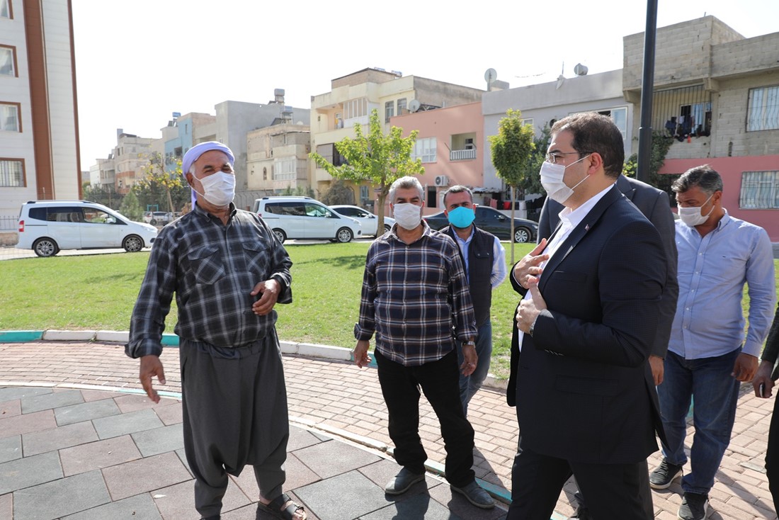 Haliliye Belediye Başkanı Mehmet Canpolat, Sahada Halkla İç İçe