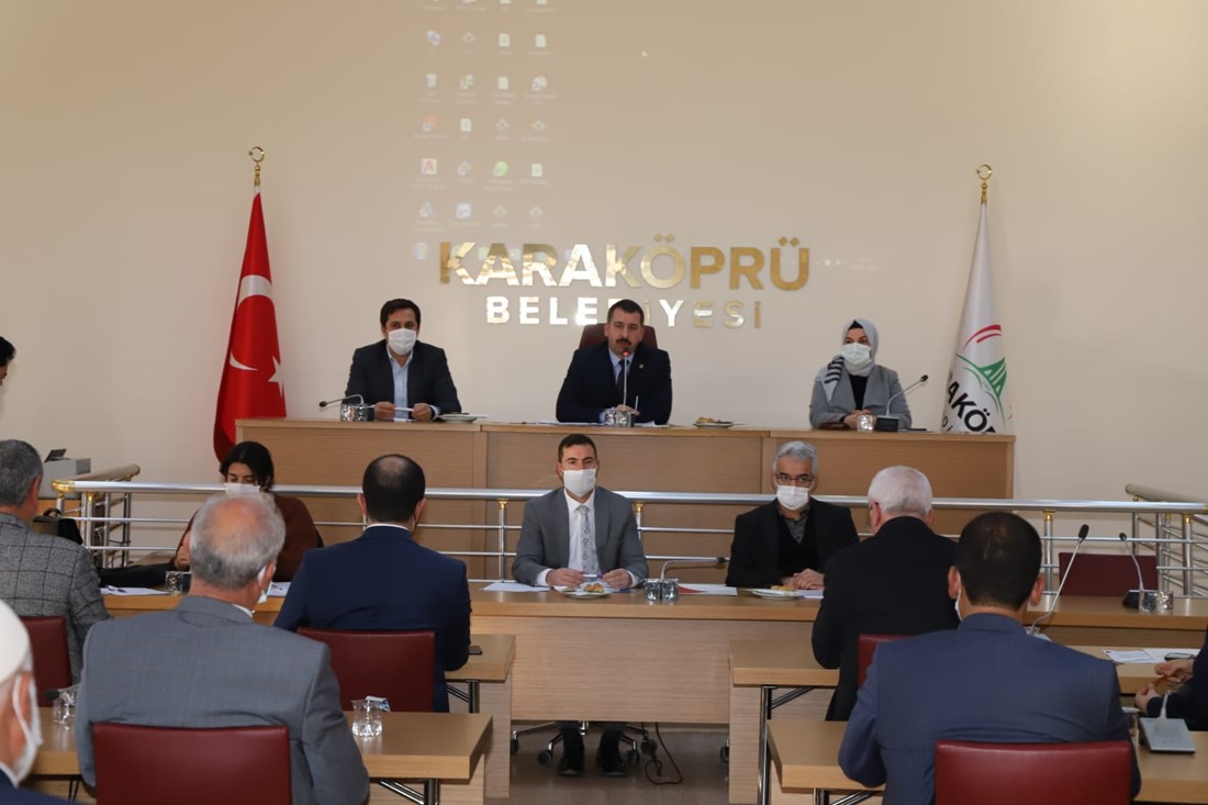 KARAKÖPRÜ BELEDİYESİ’NDE YENİ YILIN İLK MECLİS TOPLANTISI GERÇEKLEŞTİ