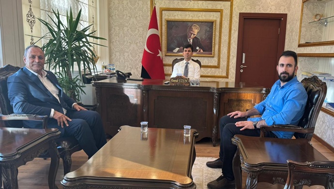 TALAYHAN’DAN CEYLANPINAR KAYMAKAMLIĞI’NA ZİYARET