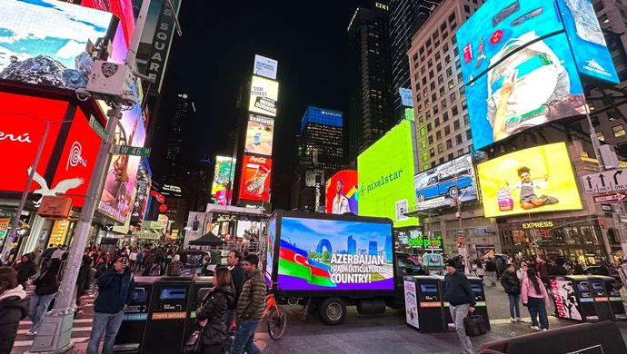 An awareness campaign was organized in New York on the occasion of Azerbaijan’s Victory Day