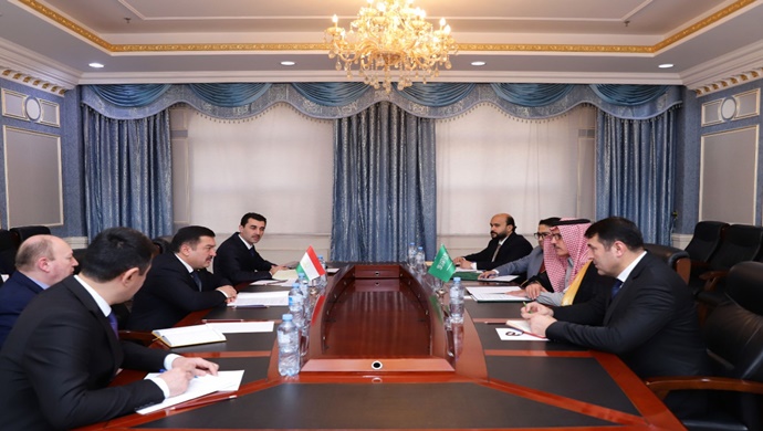 The meeting of the Deputy Minister with the Ambassador of Saudi Arabia