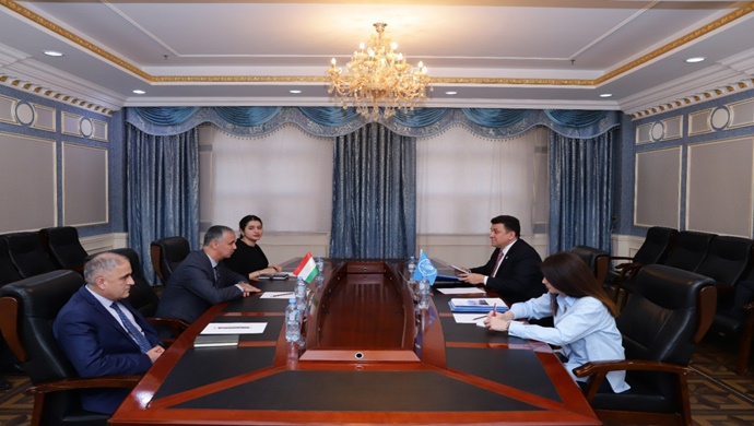 Meeting with the UNFAO Representative in Tajikistan