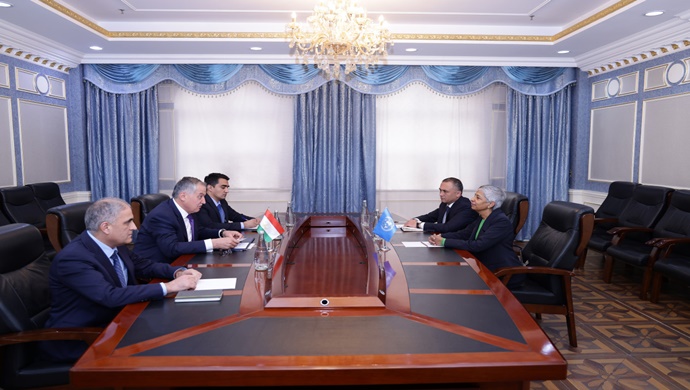 Meeting of the Minister of Foreign Affairs with the UN Resident Coordinator in Tajikistan