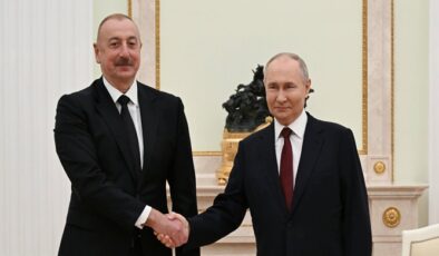 İlham Aliyev, Devlet Başkanı Vladimir Putin ile baş başa görüştü