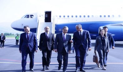 The Minister of Foreign Affairs of China arrived in Tajikistan