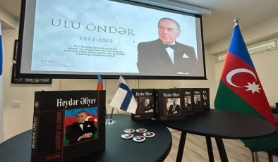 Helsinkidə Ümummilli Lider Heydər Əliyevin anadan olmasının 101 illiyi qeyd edilib