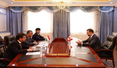 Meeting of the First Deputy Minister with the Ambassador of Canada in Tajikistan