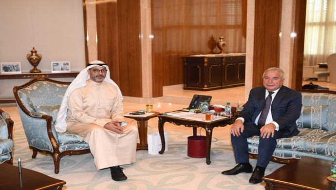 Meeting with Minister of Al Diwan Al Amiri Affairs of the State of Kuwait