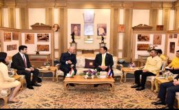 The meeting of the Ambassador of Tajikistan with the Deputy Prime Minister and Minister of Interior of Thailand