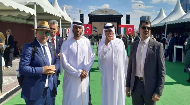 THE FIRST DAY OF THE UAE CULTURAL FESTIVAL WAS MADE SPECTACULARLY