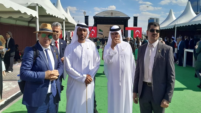 THE FIRST DAY OF THE UAE CULTURAL FESTIVAL WAS MADE SPECTACULARLY