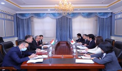 Meeting with the Special Representative of the Ministry of Foreign Affairs of Japan for the Central Asian States