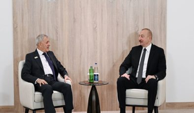 İlham Aliyev Irak Cumhurbaşkanı ile görüştü