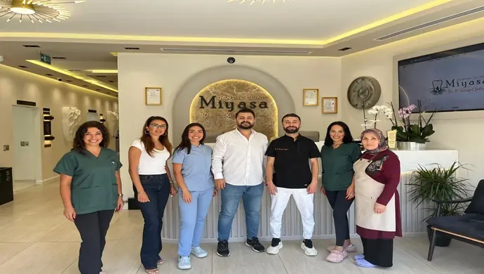 Mecnun Yağar Özel Miyasa Ağız ve Diş Kliniğinde ilk işlemimizi yaptırdım