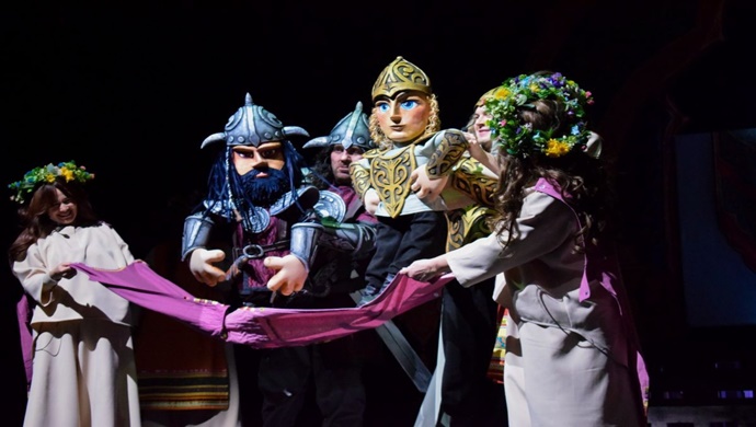 Başkurt Kukla Tiyatrosu, Birleşik Rusya’nın desteğiyle yeni bir müzikal sahneledi