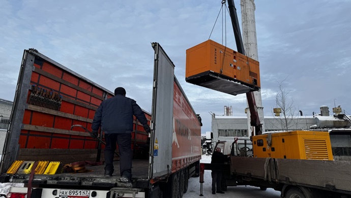 «Единая Россия» передала дизельные генераторы в Белгородскую область